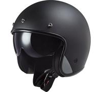 Casco Jet LS2 OF601 BOB II negro mate M