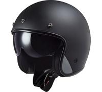 Casco Jet LS2 OF601 Bob II Negro MateM Negro Mate