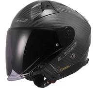 LS2 OF603 Infinity II Carbon, casco jet XS male Negro Mate