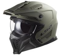 LS2, Casco Moto Jet/Modular Drifter Solid Matt Sand, L