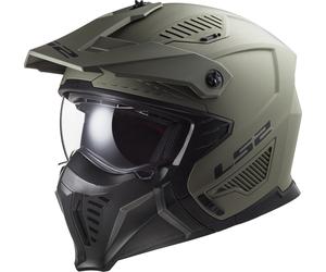 LS2 OF606 Drifter Casco de trial, beige, tamaño L para Hombres