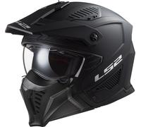 LS2 OF606 Drifter Casco de trial, Black Matt, Talla M (57/58)