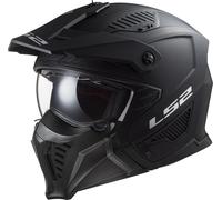 LS2 OF606 Drifter Casco de trial, Black Matt, Talla XL (61/62)