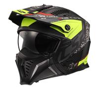 LS2 OF606 Drifter Devor negro mate h-v amarillo