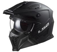 LS2 OF606 Drifter sólido negro mate