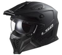 LS2 OF606 Drifter sólido negro mate