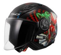 LS2 Helmets Casco de moto Jet Airflow II Happy Dreams Talla M
