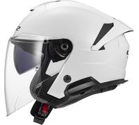LS2 OF618 Verso II Casco Jet, blanco, tamaño 3XL para Hombres