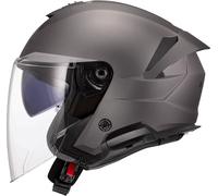 LS2, Casco Moto Jet VERSO II SOLID Matt Titanium, XS