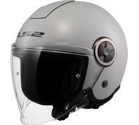 LS2 OF620 Classy Solid Casco Jet, gris, tamaño S para Hombres