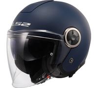 LS2 OF620 Classy Solid Casco Jet, Mate azul, Talla L (59/60)