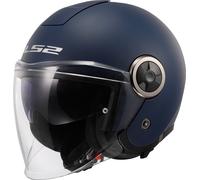 LS2 OF620 Classy Solid Casco Jet, Mate azul, Talla XS (53/54)