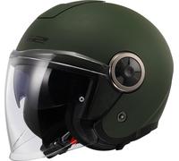 LS2 OF620 Classy Solid Casco Jet, Olive matt, Talla XL (61/62)