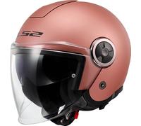 LS2 OF620 Classy Solid, casco jet XL male Mate Oro/Fucsia