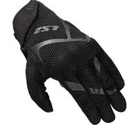 LS2 Ray II Guantes de moto para mujer, negro, tamaño XS