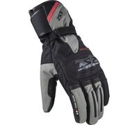 LS2 Snow Guantes de moto impermeables, negro-gris, tamaño S para Hombres