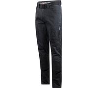 LS2 Straight Pantalón Textil Motocycle, negro-gris, tamaño 5XL para Hombres