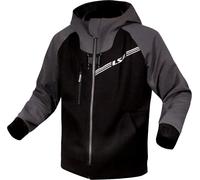 Chaqueta LS2 Throttle Negro y gris oscuro L