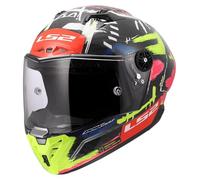 LS2 Thunder GP 6K Carbon Pro - Casco integral de motocicleta - Aldeguer Replica