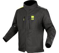 LS2 Titanium Chaqueta textil de moto impermeable, negro-amarillo, tamaño 4XL para Hombres