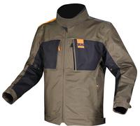 LS2 Titanium Chaqueta textil de moto impermeable, verde-azul, tamaño S para Hombres