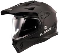 LS2 Unisex Pioneer II Noir Mat Motocrosshelme