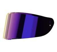 LS2 Visera FF807 Dragon Pinlock preparada, arco iris espejado