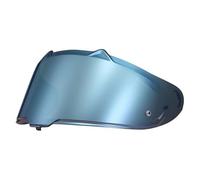 LS2, Visera para casco moto FF807 CHALLENGER II / FF817 DRAGON (Triangle Shape), Iridium Azul