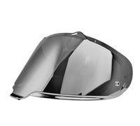 LS2, Visera para casco moto FF807 CHALLENGER II / FF817 DRAGON (Triangle Shape), Iridium de plata