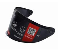 LS2, Visera para casco moto FF820 RAPID III, Ahumado Oscuro