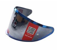 LS2, Visera para casco moto FF820 RAPID III, Iridium Azul