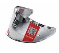 LS2, Visera para casco moto FF820 RAPID III, Iridium de plata