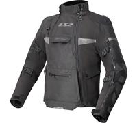 LS2 X-Master Chaqueta Textil de Motocicleta Impermeable, negro, tamaño M para Hombres