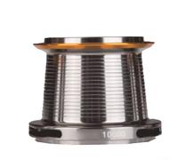 LS8000-12000 & KCN3 8000-14000 Copa de alambre de repuesto para carretes de pesca - Forro de carrete de alimentación de surf de metal, plata/morado, 105-110g (KCN3-10000)