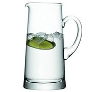 LSA Bar BR15 - Jarra, forma cónica, 1.9 L, transparente | Jarra de agua hecha a mano de cristal para zumo de limonada, vino, cócteles, transparente, 25 cm de alto, fabricación polaca
