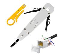 Lsa herramienta de colocación, herramienta de red, herramienta de enhebrado, cable de red CAT 7, juego de alicates, herramienta de conexión de cable, herramienta de conexión de parche, crimpadora