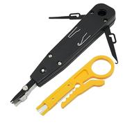 LSA Herramienta de instalación de instalación de herramientas, Punch Down Tool para enchufes de red Panel, LSA herramienta de conexión cableado de red simple DSL ISDN