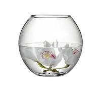 LSA International Flower Florero Redondo, Transparente, 22 cm de alto