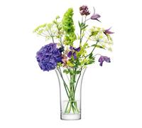 LSA International Flower FW32 Jarrón acampanado, 22 cm de alto, transparente