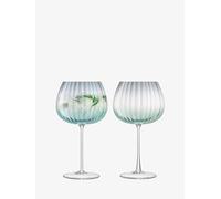 Lsa G1443-23-151 Dusk Balloon Goblet, Verde/Gris, 650ml, Paquete de 2, Cristal
