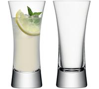 LSA International Moya MV15 - Vaso de tubo, 350 ml, 2 unidades, transparente