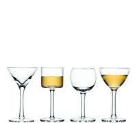 LSA LL02 Lulu - Vaso de Licor, 50-54 ml, 4 Unidades, ransparente Surtido