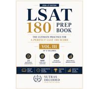 LSAT 180 Prep Book Vol. III