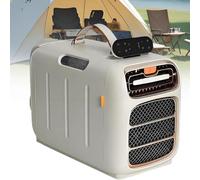LSBHPPD Acondicionadores Aire Móviles Portátiles,Panel Táctil Abatible con Mando Distancia,3 Velocidades Y Temporizador,Bajo Consumo para Camping Exterior Y Uso Doméstico Refrigeration&Heating