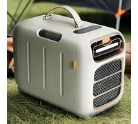 LSBHPPD Aire Acondicionado Portátil para Camping,Unidad 2 En 1 Refrigeración Y Calefacción,Enfriamiento Rápido Compacto,para Tiendas Campaña,Camiones Y Viajes Coche Heating&Cooling+audiosystem
