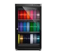 LSBHPPD Armario Secador Filamentos 3D,Estante Secado Sellado con Control Humedad,Diseño con Soporte para 10-12/15-21 Bobinas,para Nylon,Pla,Petg, Abs,TPU,Pa,Pequeños Estudios 115L