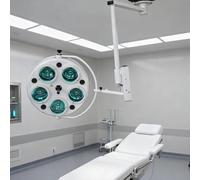 LSBHPPD Lámpara LED Quirúrgica Techo,Lámpara Sin Sombras Quirófano,25 W,Temperatura Color Ajustable,60.000-120.000 Lux,ParaClínica/Otorrinolaringología/Ginecología