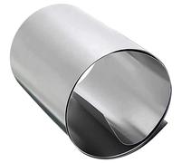 LSCAILIAO Rollo de Chapa de Acero Inoxidable 304 - Ancho de la lámina de metal200 mm y Longitud 1 m,Thickness 0.5