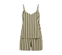 LSCN by LASCANA Pijama de pantalón corto oro / oliva / verde pastel L EUR