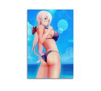 LSCUTBN Póster de botín de anime, lienzo decorativo para pared, póster de pared e imagen artística moderna para decoración de dormitorio familiar, 40 x 60 cm